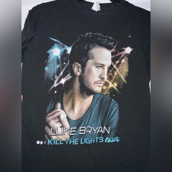 Luke Bryan Country Music Festival Concert T Shirt - Picture 3 of 5